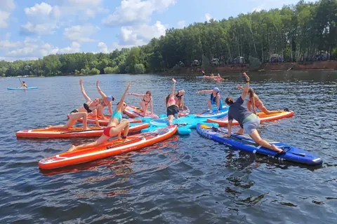 Прокат SUP-бордов на Можайском водохранилище